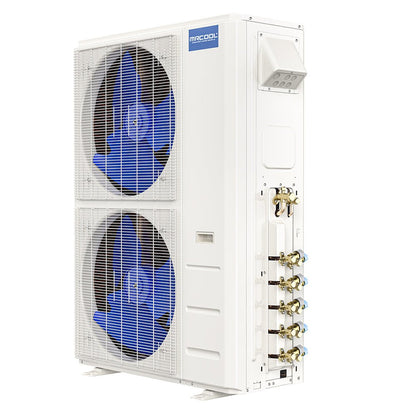 MRCOOL DIY 5th Gen Multi-Zone 4-Zone 48,000 BTU 22 SEER2 (6K + 9K + 9K + 9K) Ductless Mini Split Heat Pump & Air Conditioner with Ceiling Cassette Units