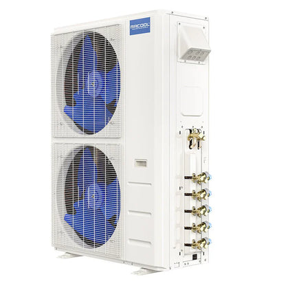 MRCOOL DIY 5th Gen Multi-Zone 6-Zone 55,000 BTU 22 SEER2 (6K + 9K + 9K + 9K + 9K + 12K) Ductless Mini Split Heat Pump & Air Conditioner with Ceiling Cassette Units