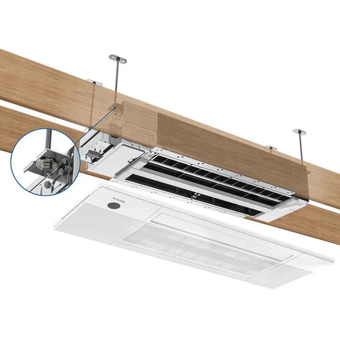 MRCOOL DIY 5th Gen Multi-Zone 6-Zone 55,000 BTU 22 SEER2 (6K + 12K + 12K + 12K + 12K + 12K) Ductless Mini Split Heat Pump & Air Conditioner with Ceiling Cassette Units