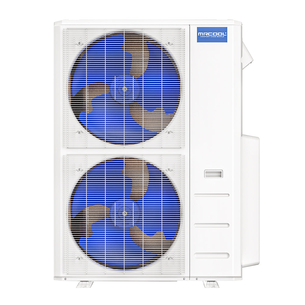 MRCOOL DIY 5th Gen Multi-Zone 2-Zone 48,000 BTU 22 SEER2 (18K + 18K) Ductless Mini Split Heat Pump & Air Conditioner with Ceiling Cassette Units