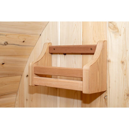 Dundalk Leisurecraft Harmony 2–4 Person Capacity Barrel-Style Sauna