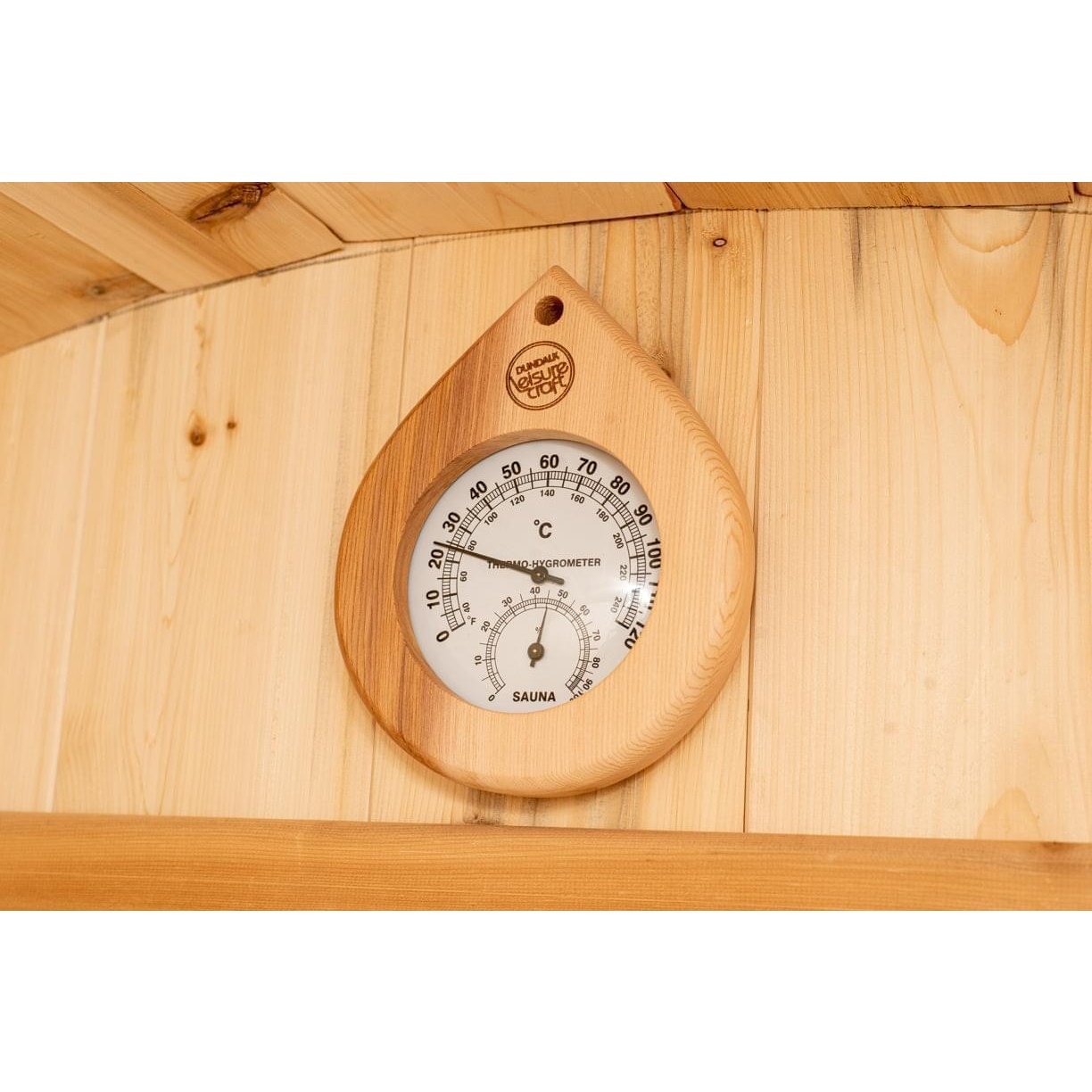 Dundalk Leisurecraft Harmony 2–4 Person Capacity Barrel-Style Sauna
