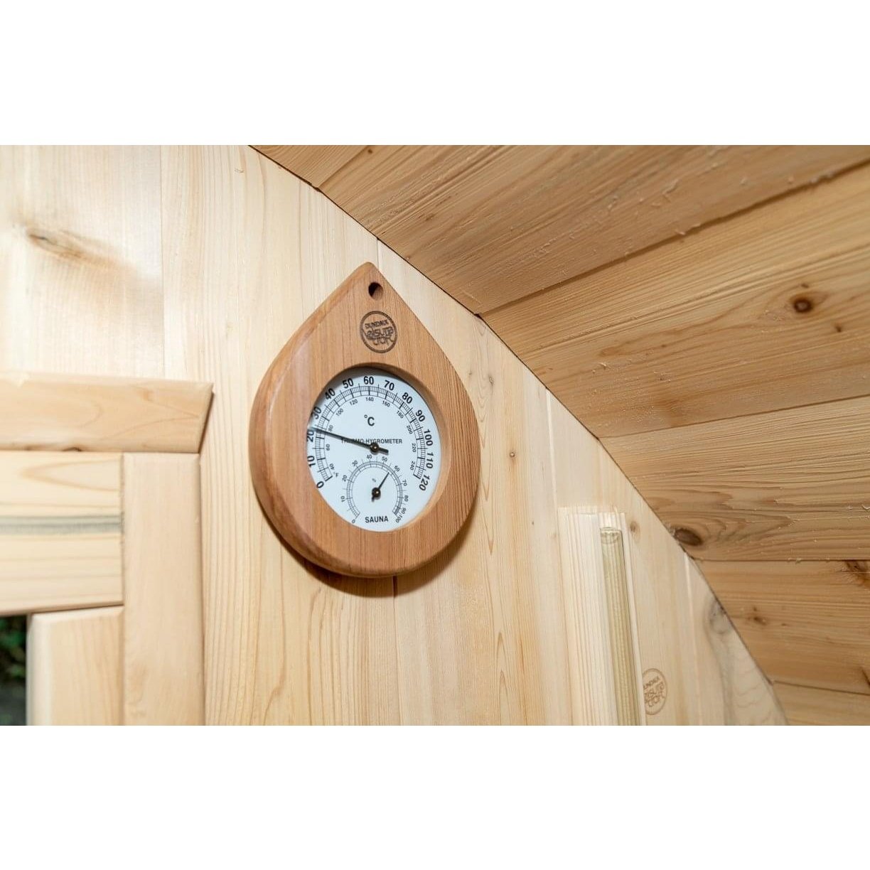 Dundalk Leisurecraft Tranquility 2–6 Person Capacity Barrel-Style Sauna