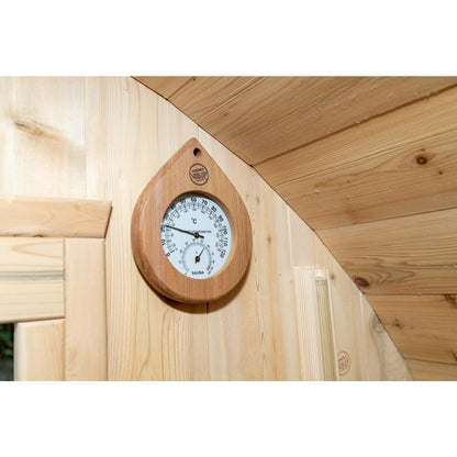 Dundalk Leisurecraft Tranquility 2–6 Person Capacity Barrel-Style Sauna