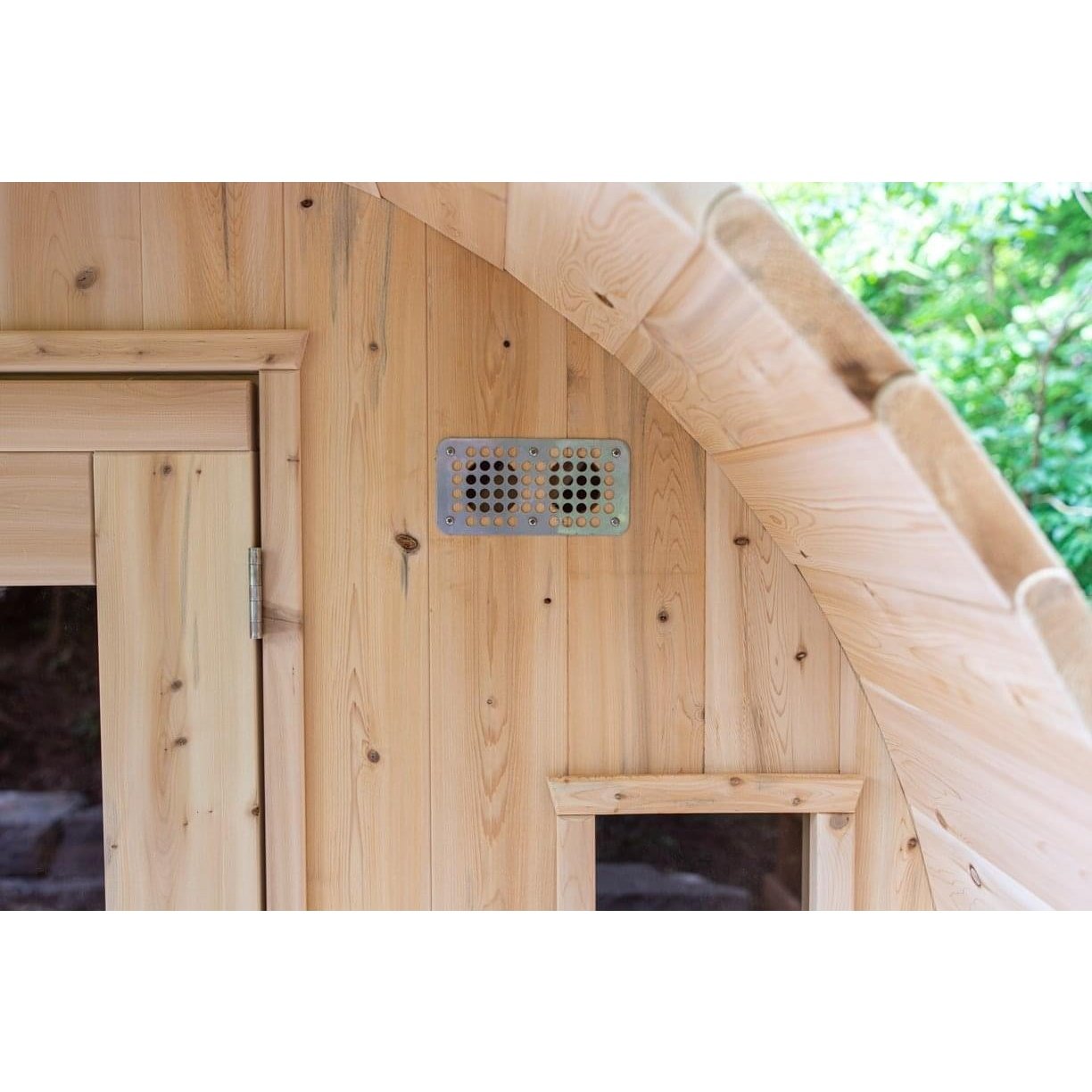 Dundalk Leisurecraft Tranquility 2–6 Person Capacity Barrel-Style Sauna
